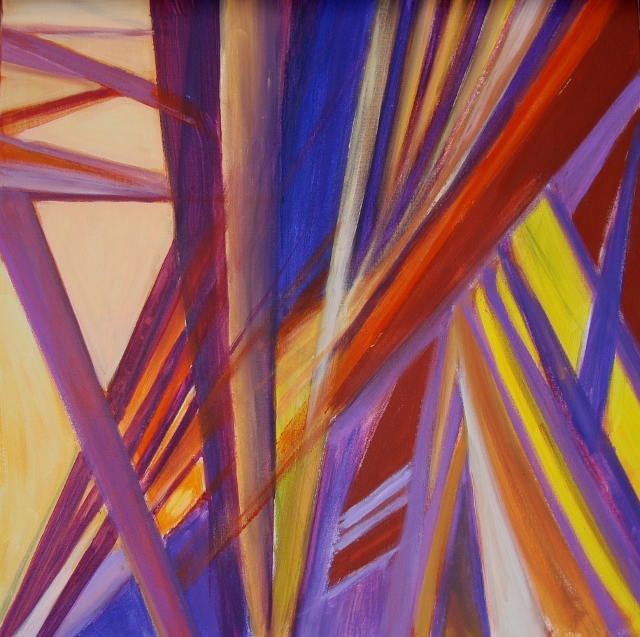 2012  Arbor 01 Acrylique sur toile 70x70