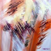 2012 Série émotion 03 Acrylique sur toile 70x70