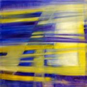 2014 A Fleur d'Eau 04 acrylique et huile sur toile 70x70