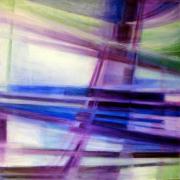 2014 A Fleur d'Eau 05 acrylique et huile sur toile 70x70