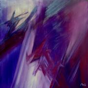2015-Destin cruel 02 -huile sur toile - 60x60