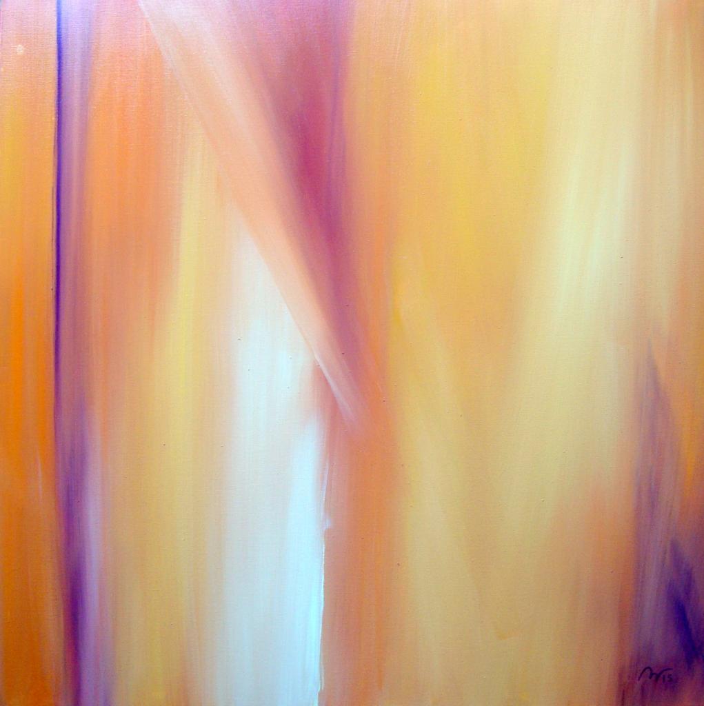 2015-Lumière 01 - huile sur toile - 80x80