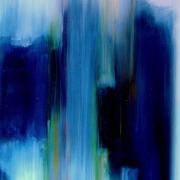 2015-Ombres heureuses 00(1) - huile sur toile - 50x100