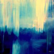2015-Ombres heureuses 01 - huile sur toile - 80x80